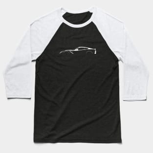 Chevrolet Corvette Stingray (C7) Silhouette Baseball T-Shirt